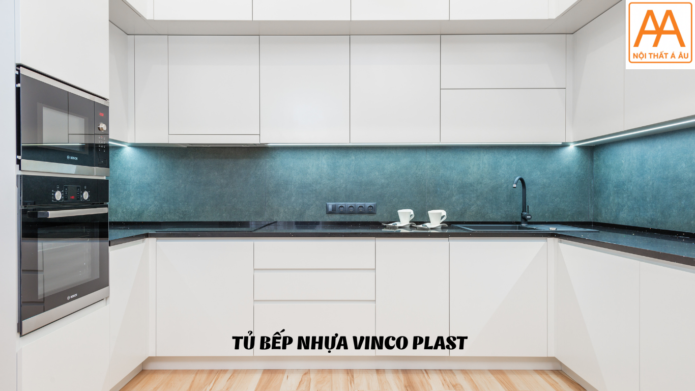 Tủ bếp nhựa vinco plast có độ bền cao