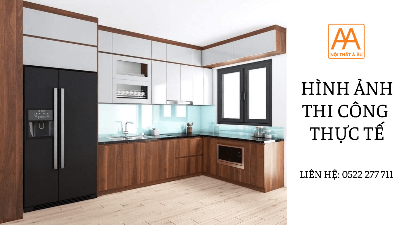 tủ bếp nhựa đẹp 2025