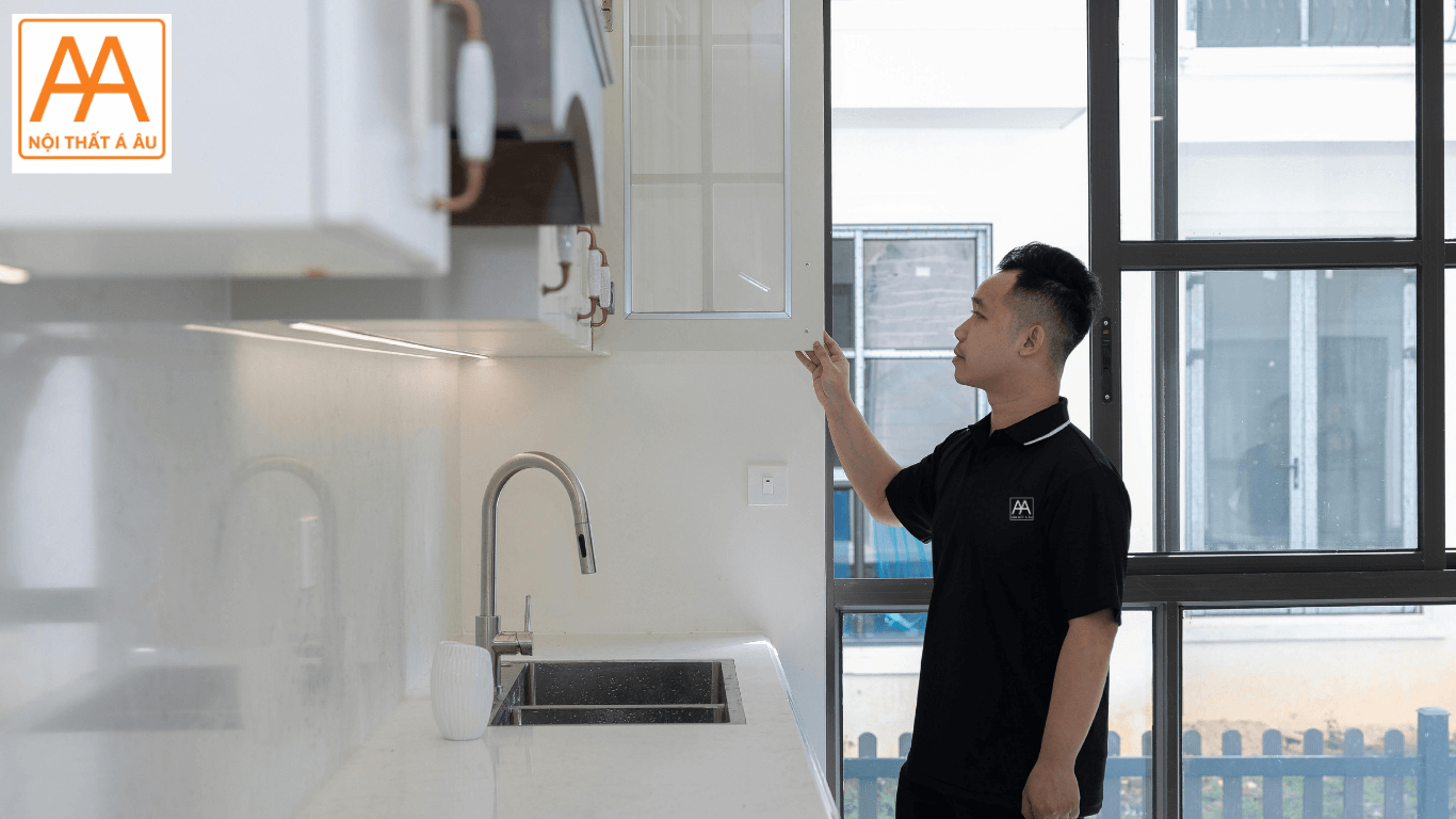 Chọn màu sắc tủ bếp nhựa theo phong thủy 2026